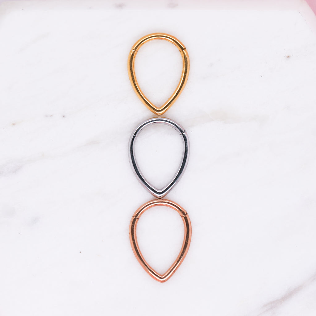 Drop Hinged Seam Ring