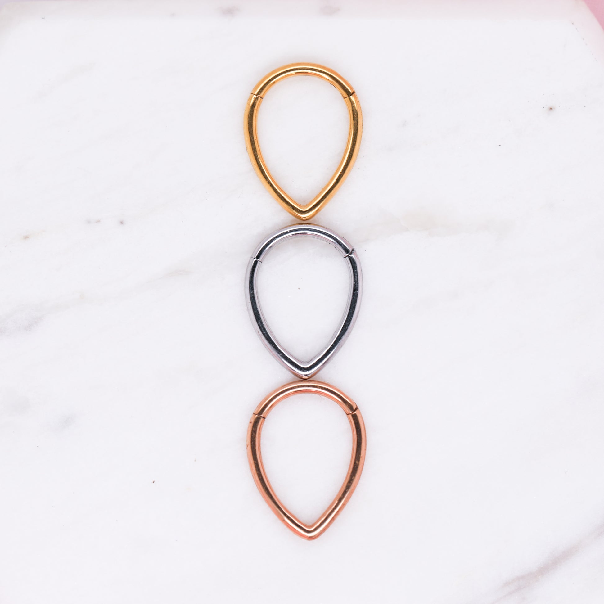 Drop Hinged Seam Ring