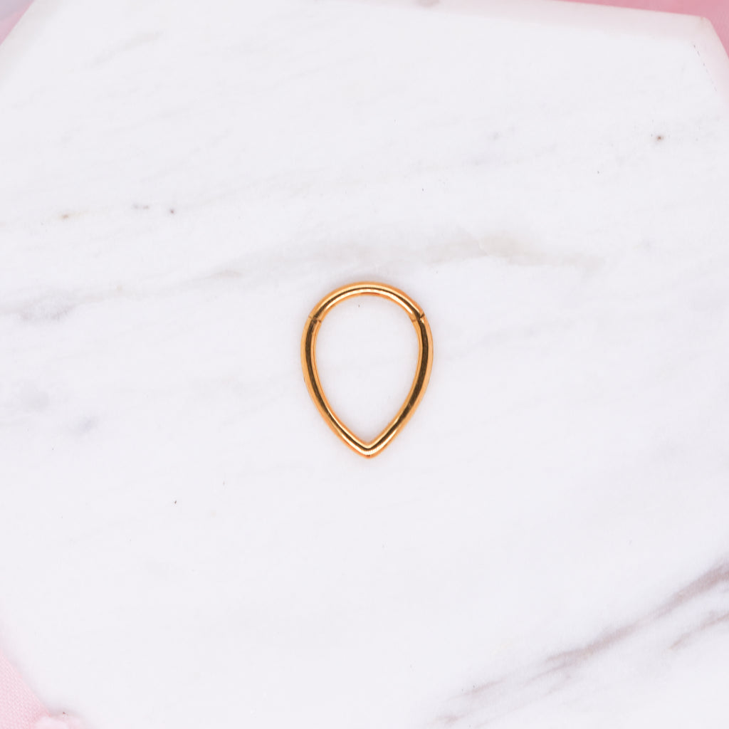 Drop Hinged Seam Ring