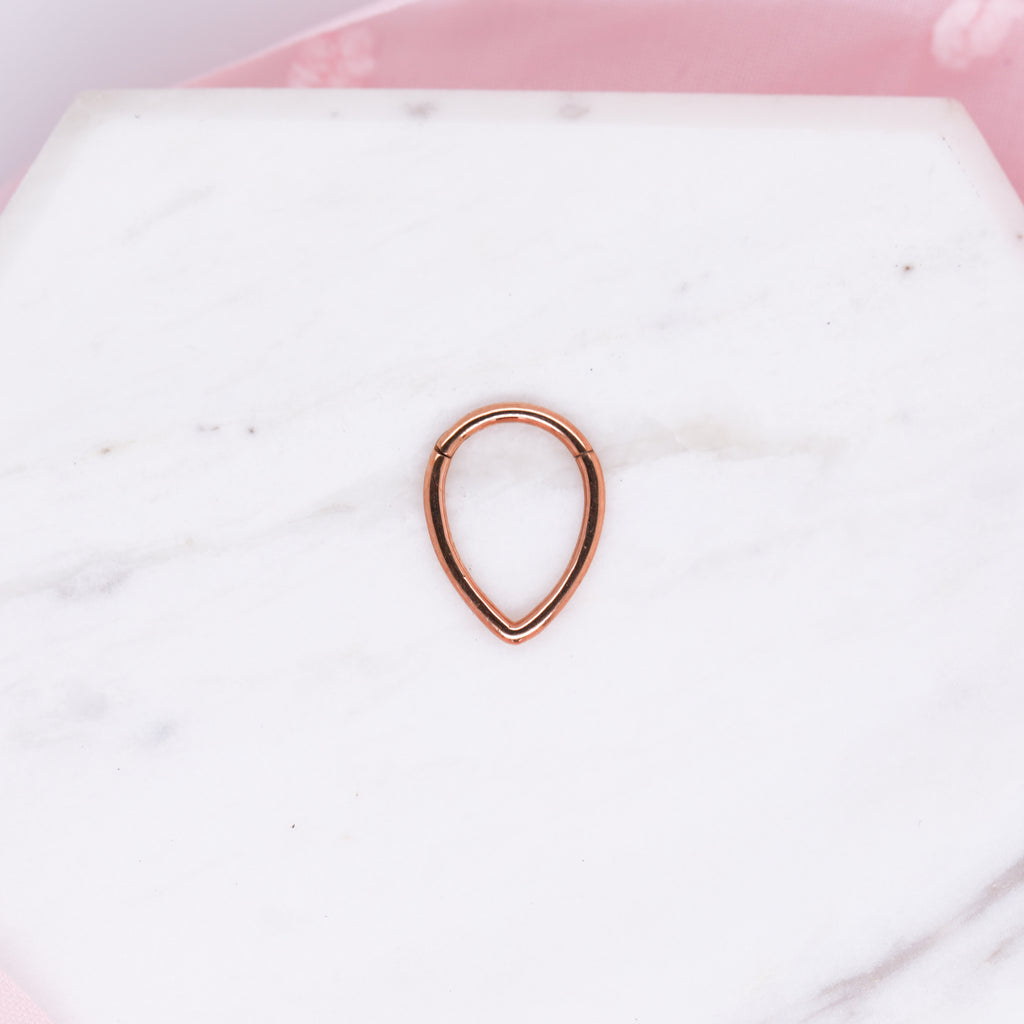 Drop Hinged Seam Ring