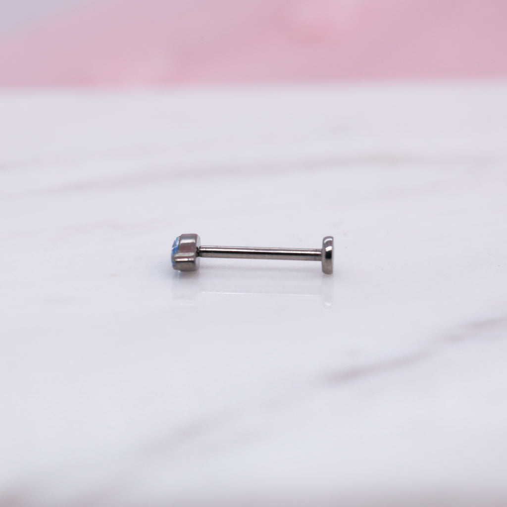 Threadless Titanium Marquise Labret