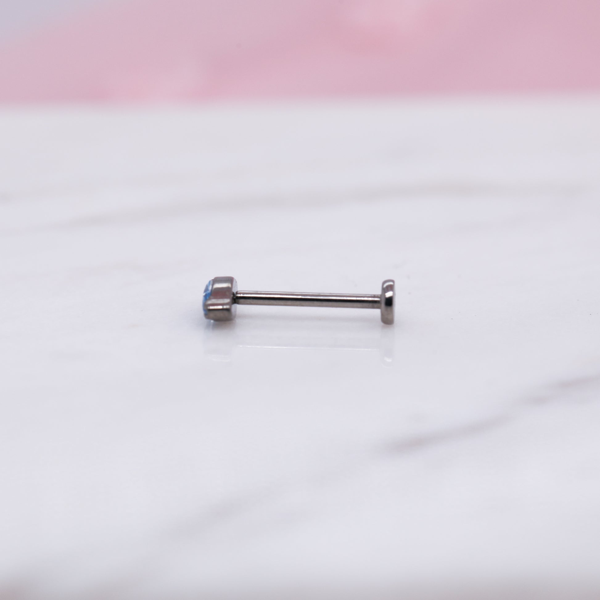 Threadless Titanium Marquise Labret