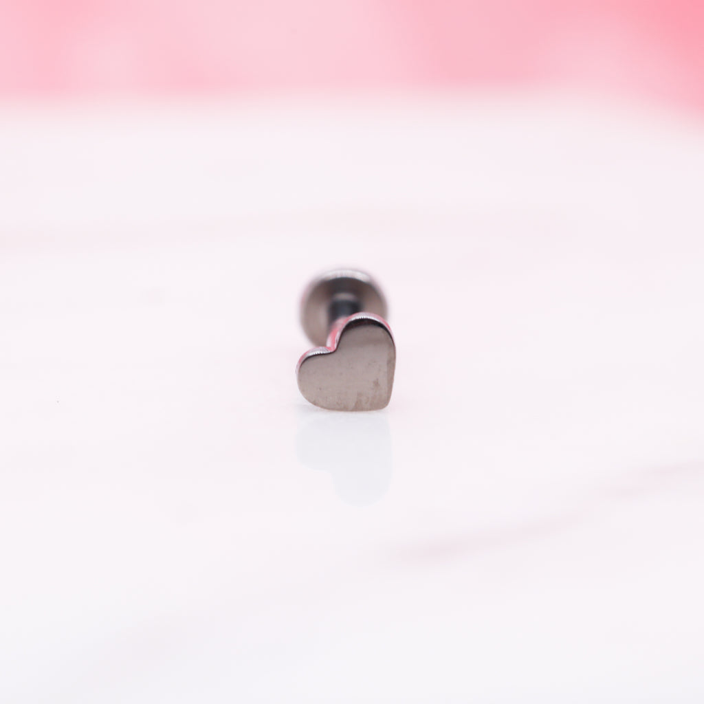 TIny Titanium Heart Labret