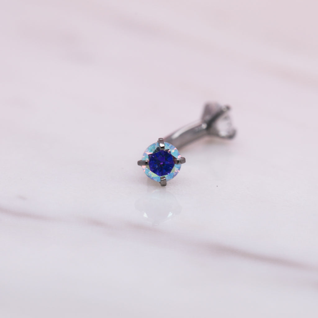 Crystal Curved Barbell