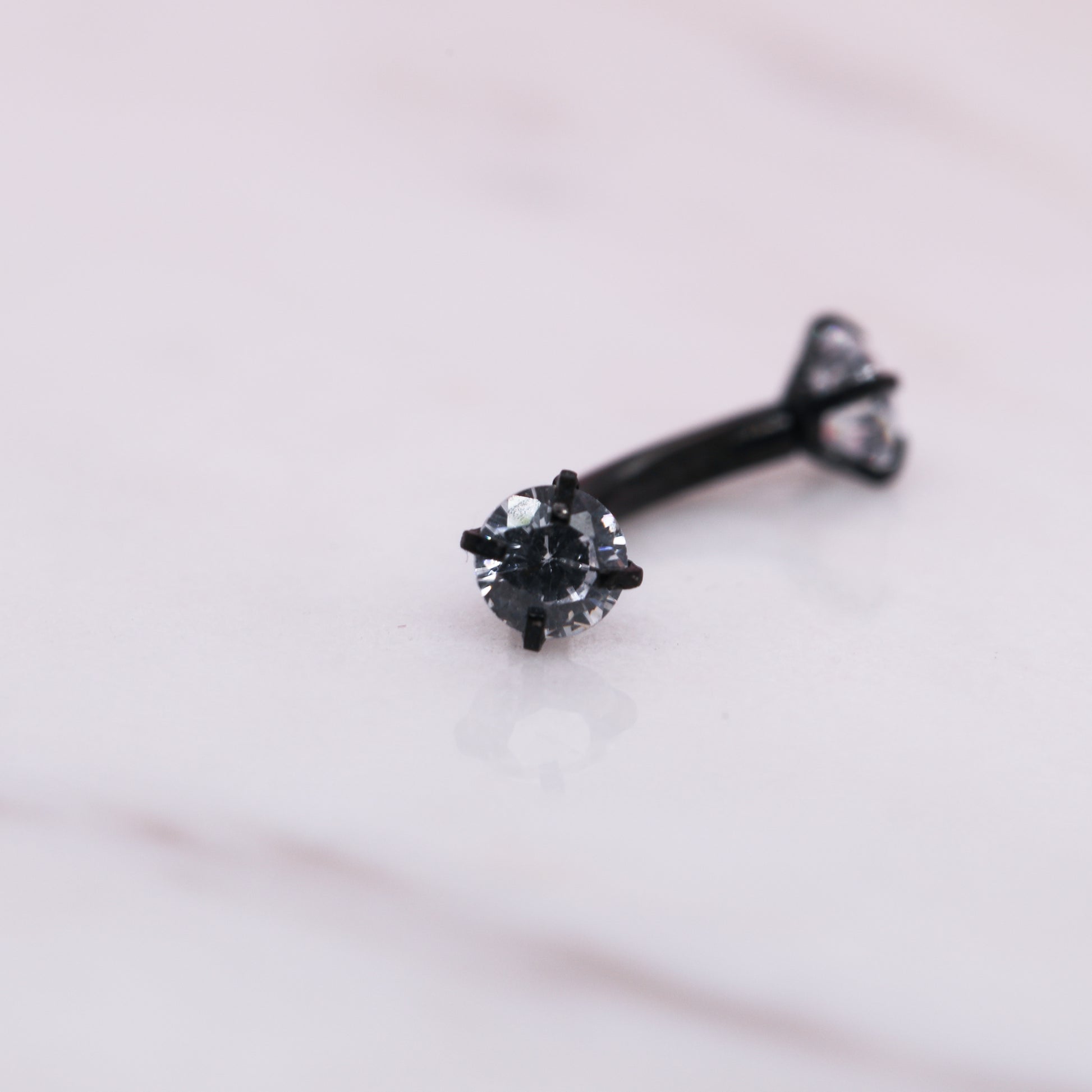 Crystal Curved Barbell