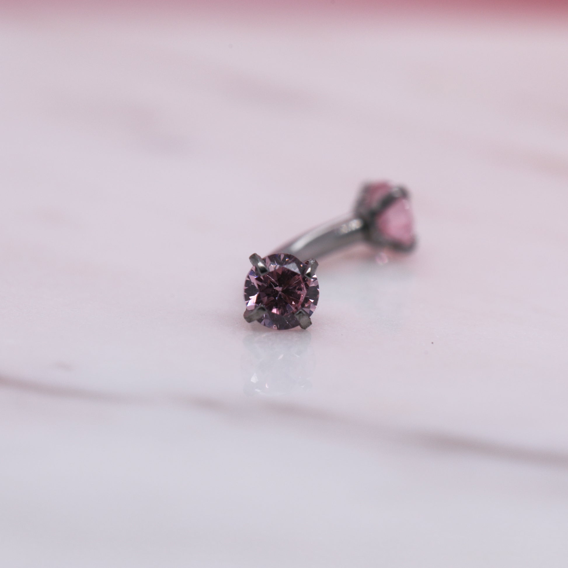 Crystal Curved Barbell