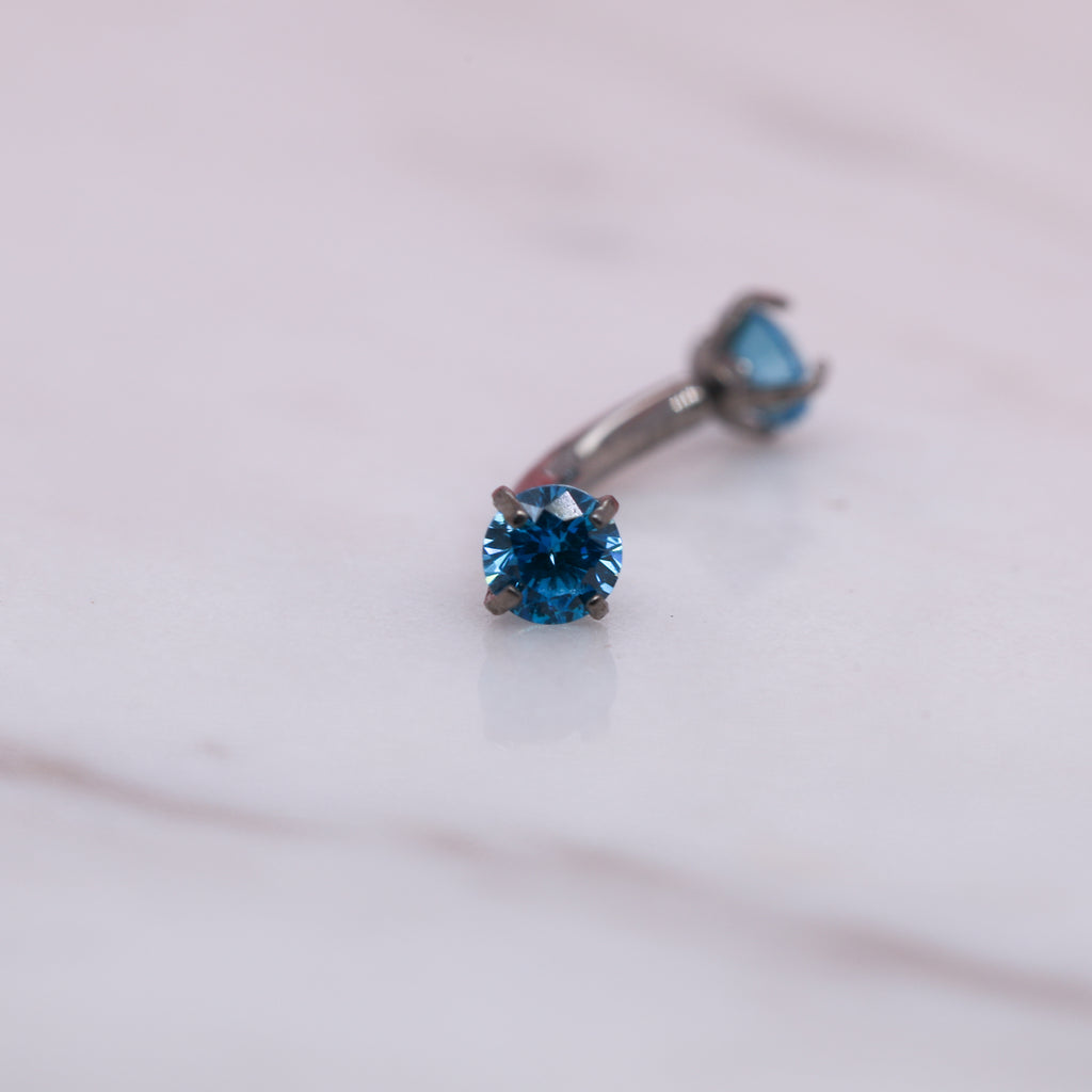 Crystal Curved Barbell