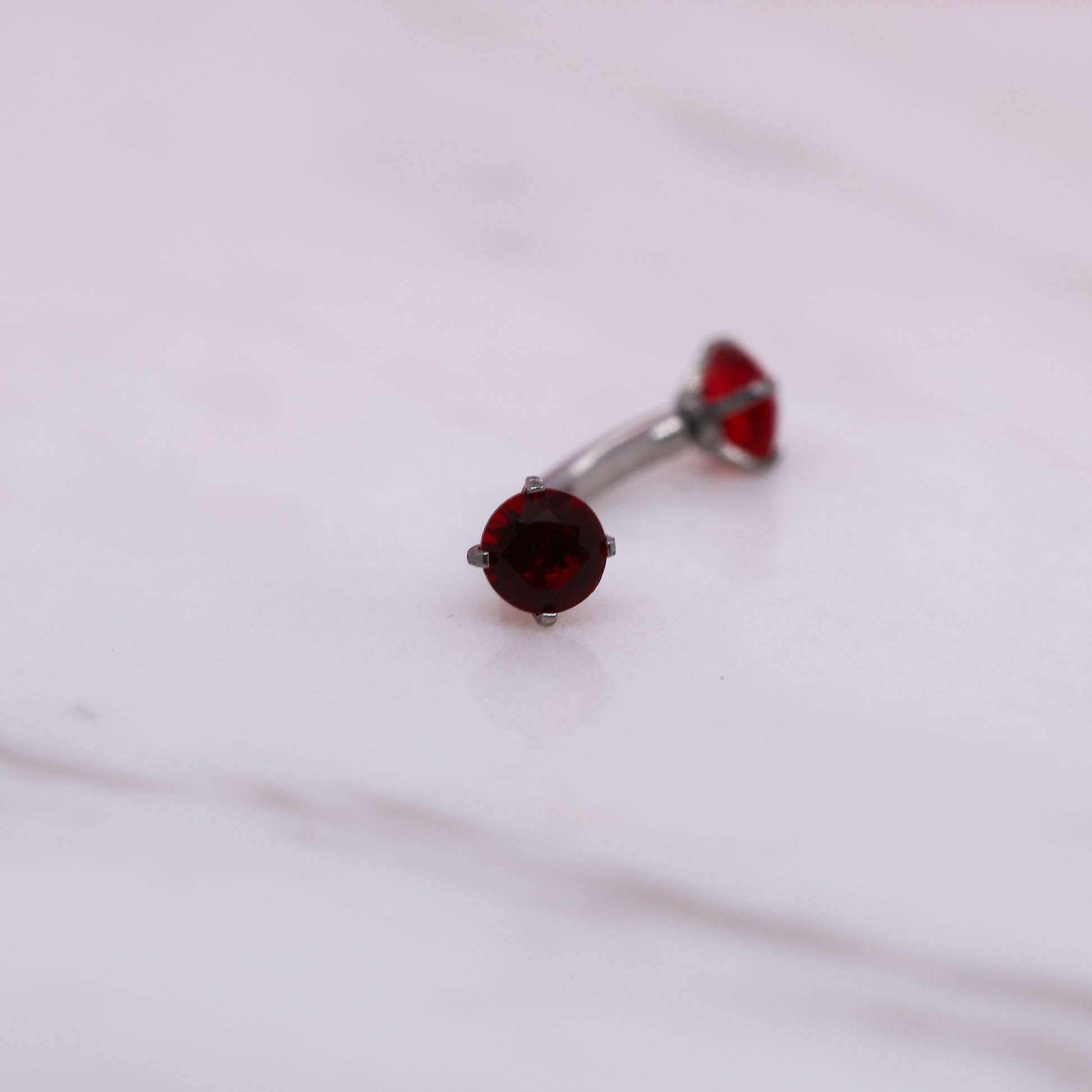 Crystal Curved Barbell