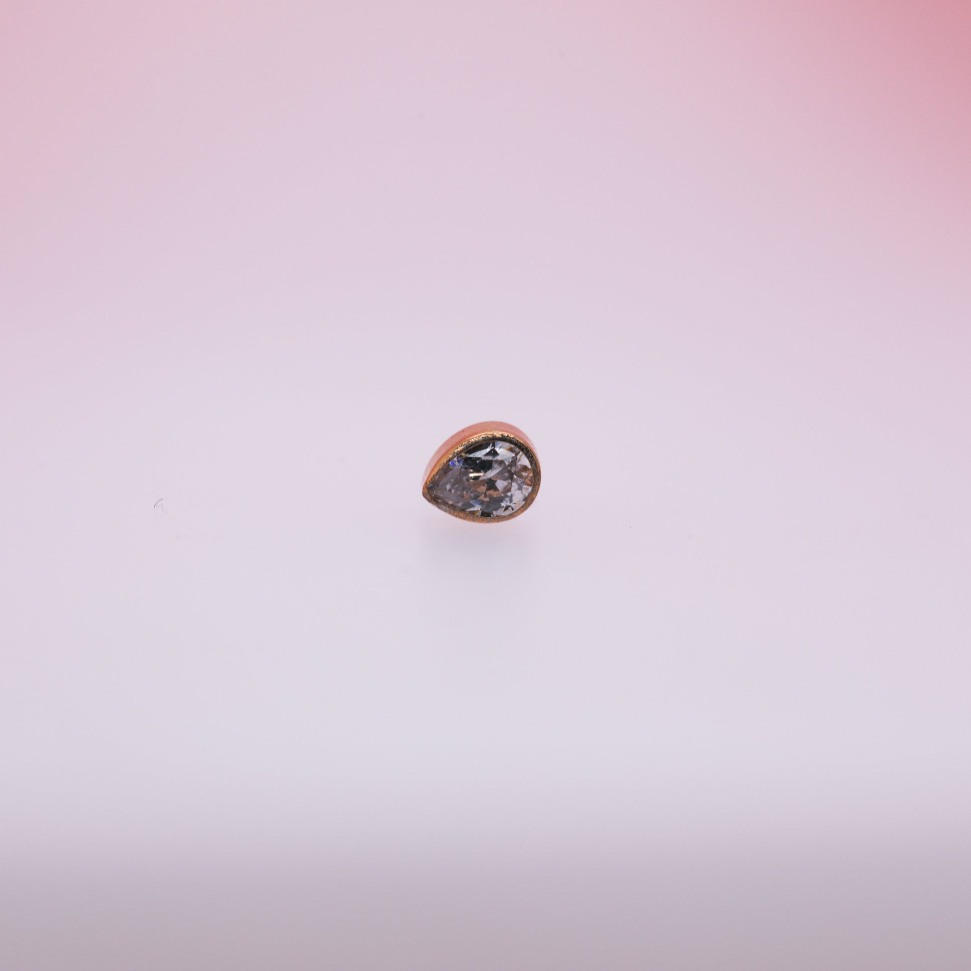 Threadless Titanium Drop Labret