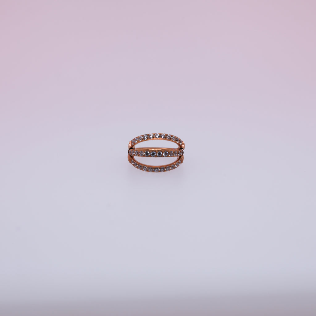 Trio Hinged Seam Ring