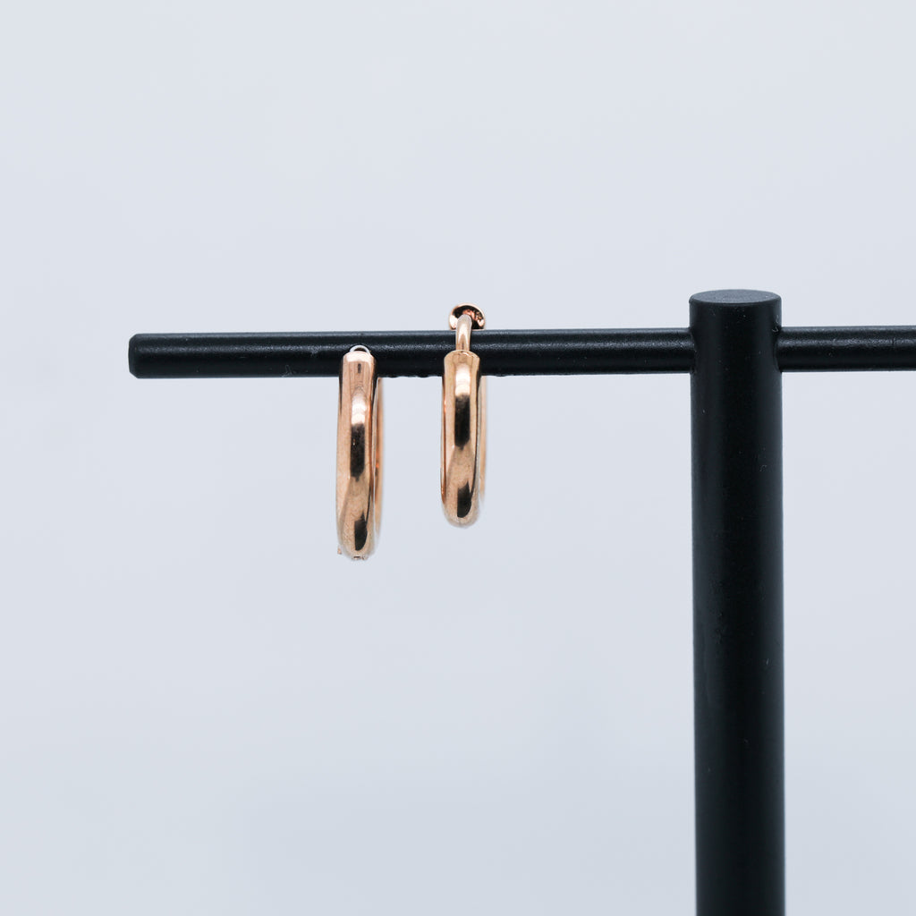 Plain Hoop Earrings (Pair)
