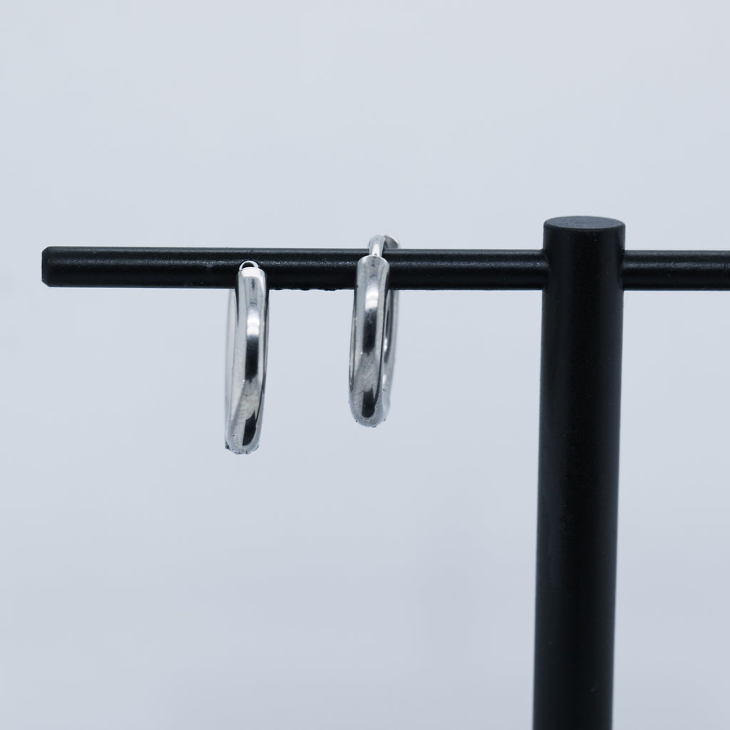 Plain Hoop Earrings (Pair)