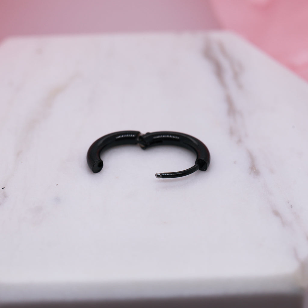 Plain Hoop Earrings (Pair)