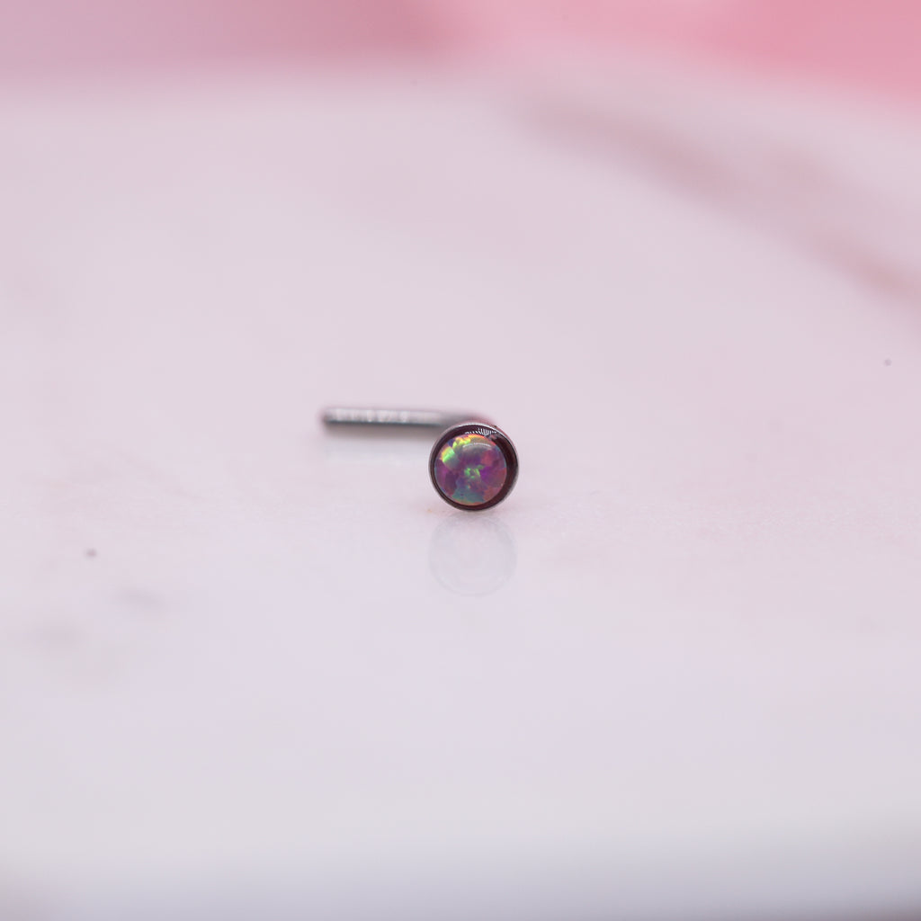 Opal Nose Ring