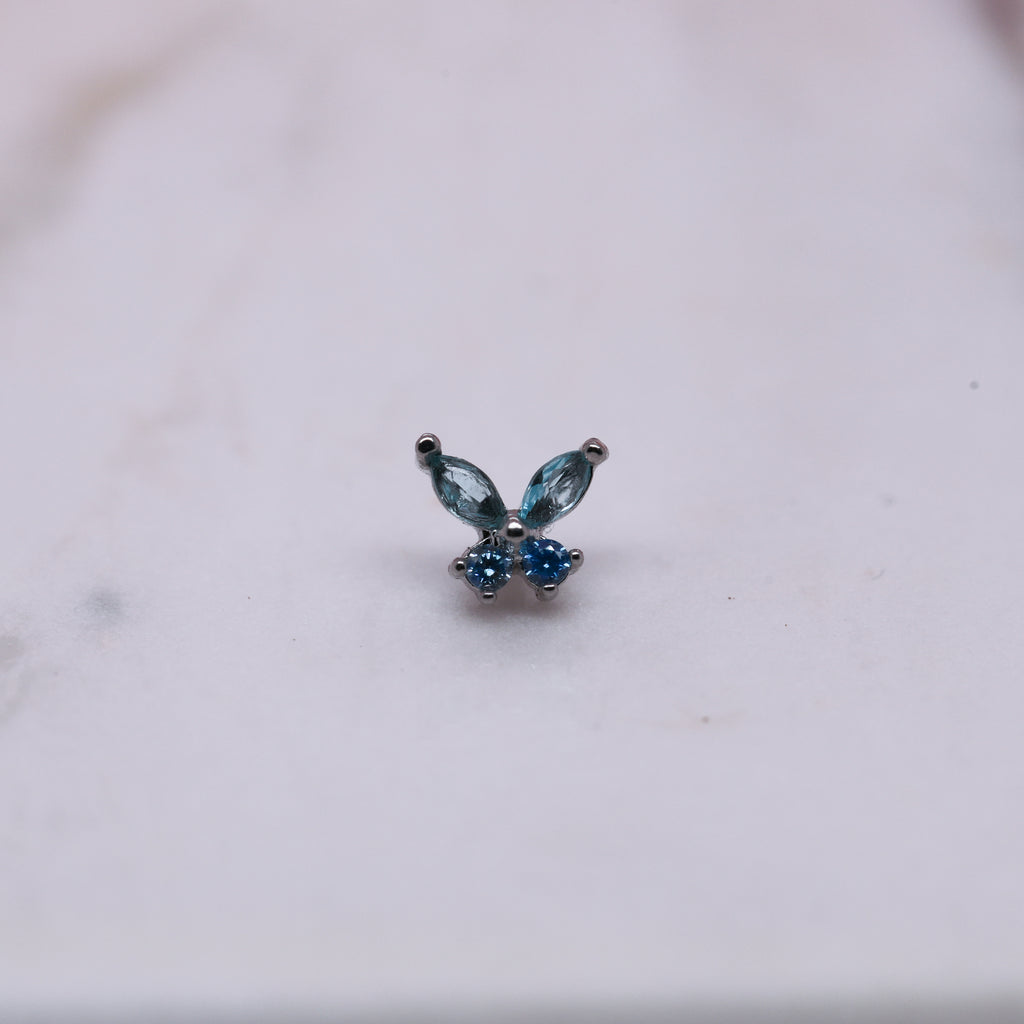 Crystal Butterfly Labret