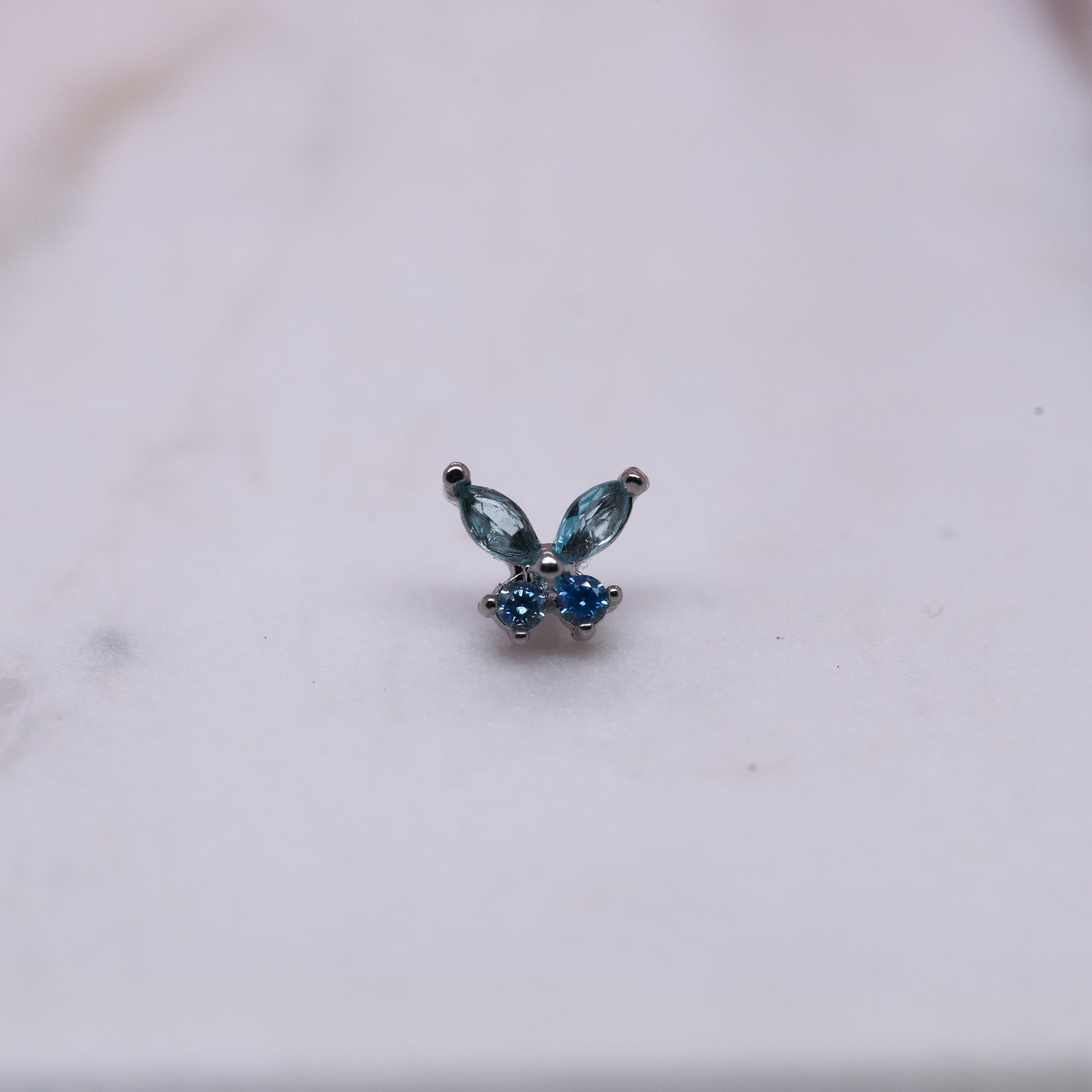 Crystal Butterfly Labret