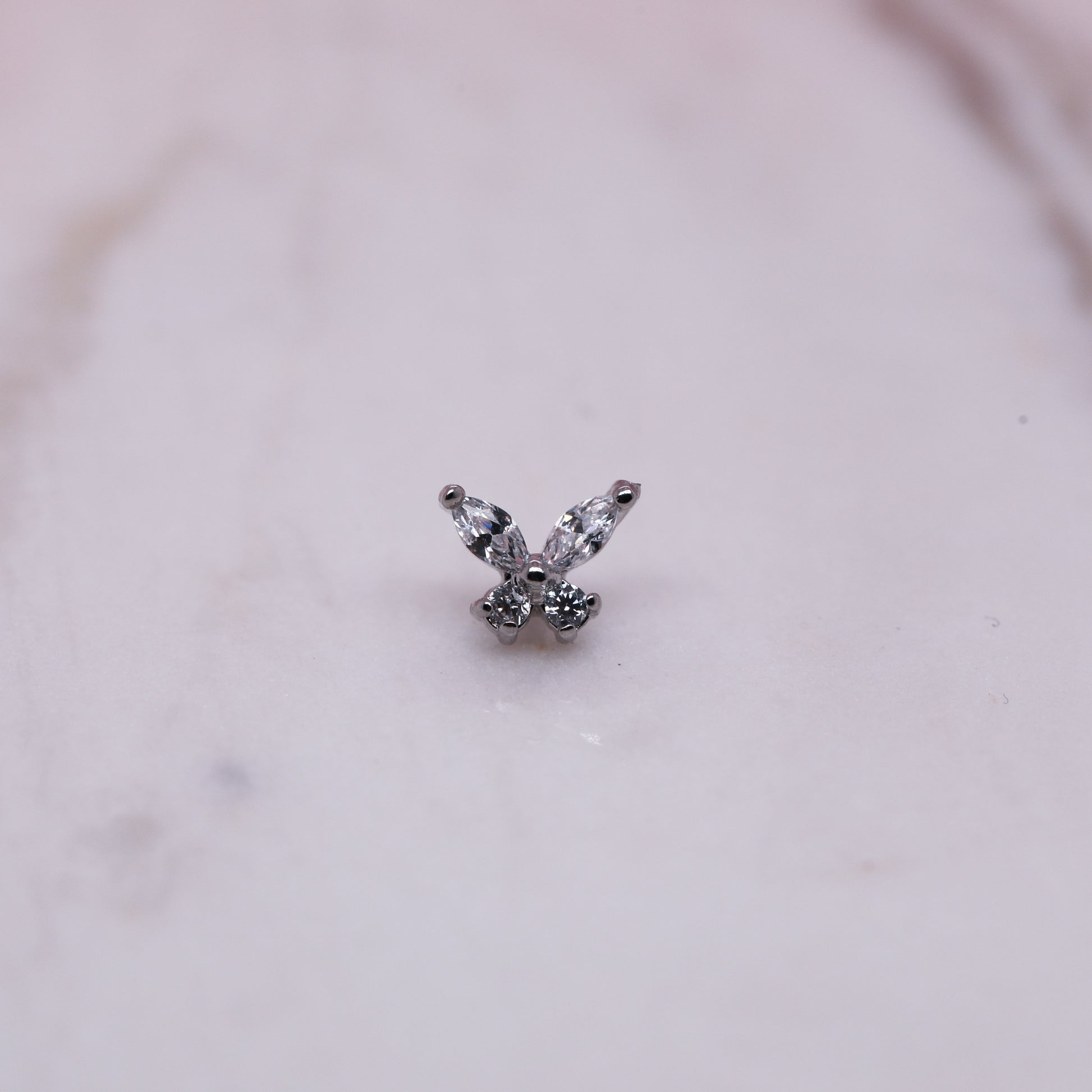 Crystal Butterfly Labret