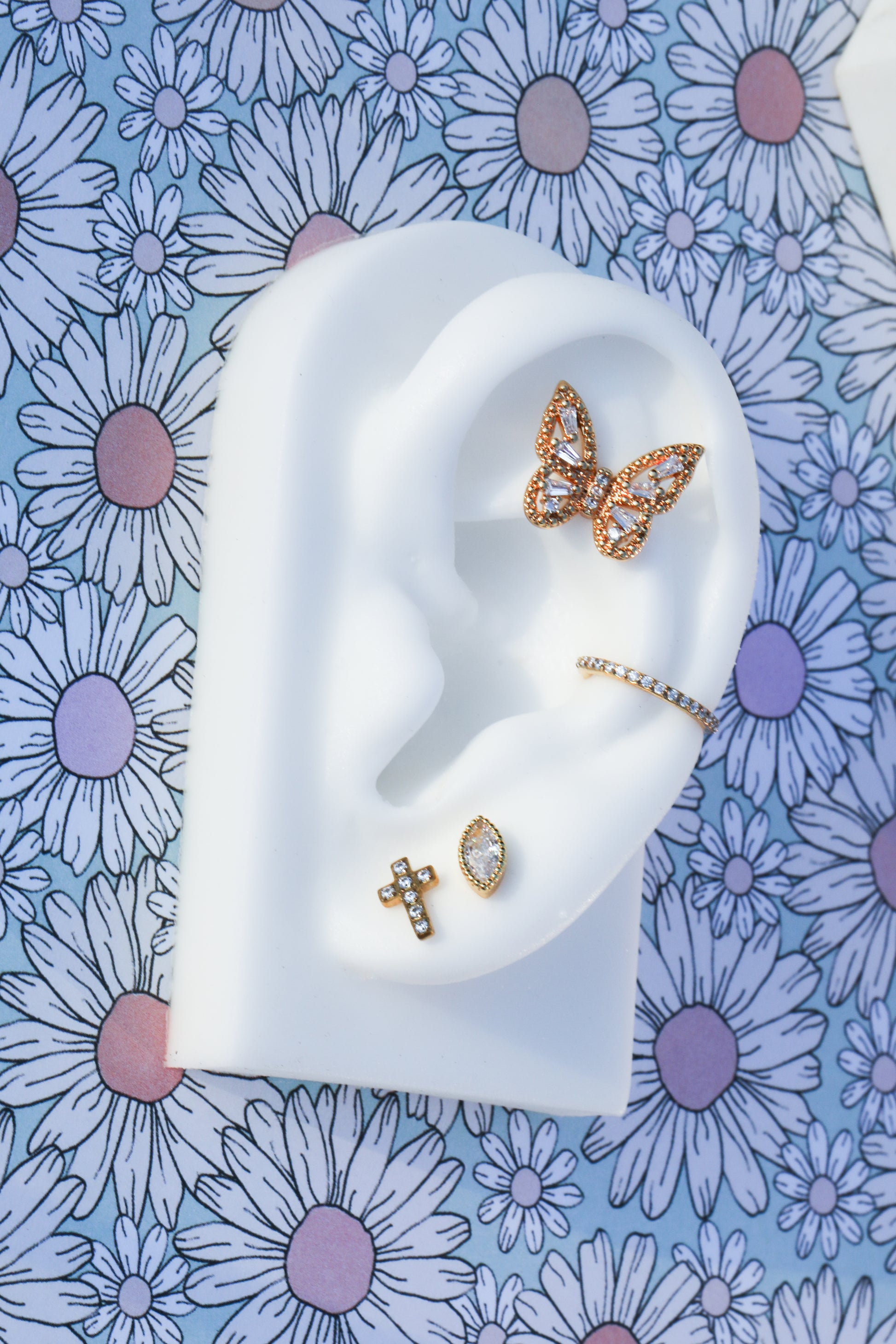 Crystal Butterfly Set