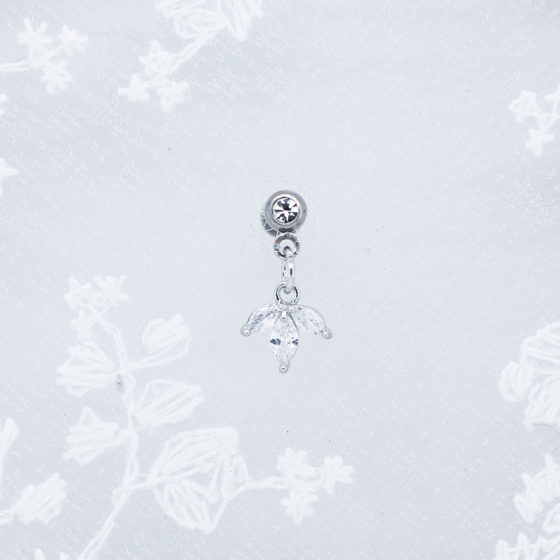 Grace Dangle Gem Labret